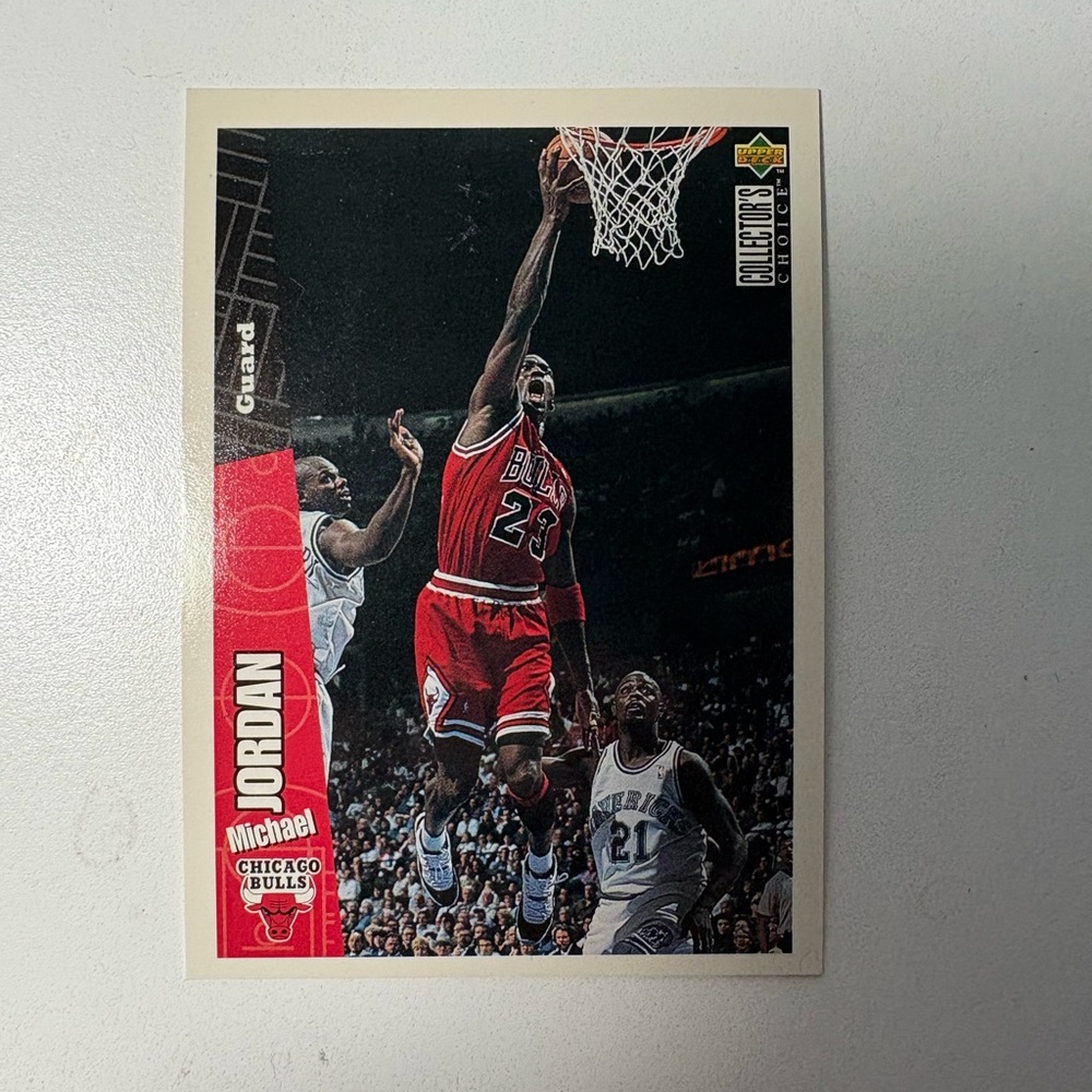 Michael Jordan Upper Deck Collector’s Edition Card -Chicago Bulls NBA